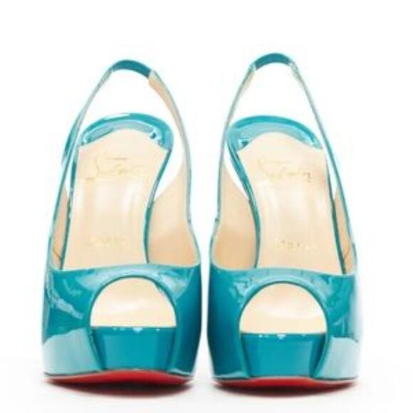 Christian Louboutin Vendome Peep Toe Platform Heel - Picture 4 of 16